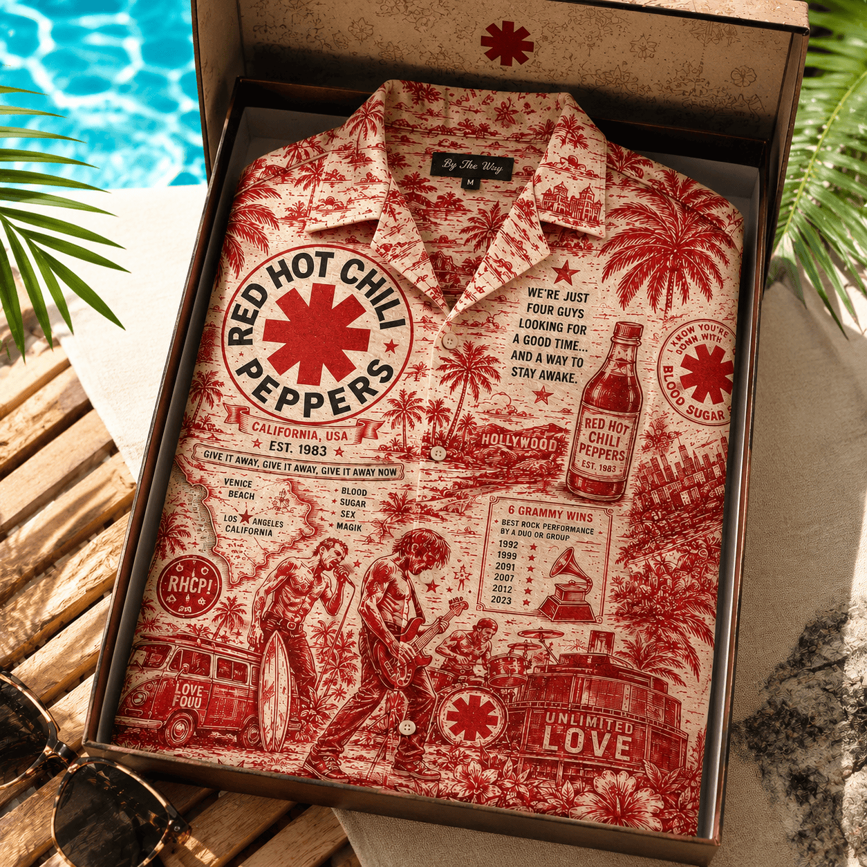 PREMIUM RHCP HAWAIIAN SHIRT NPL