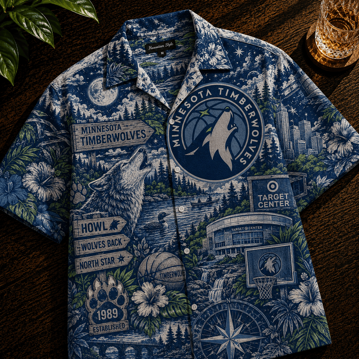 PREMIUM MTBW HAWAIIAN SHIRT TTNL