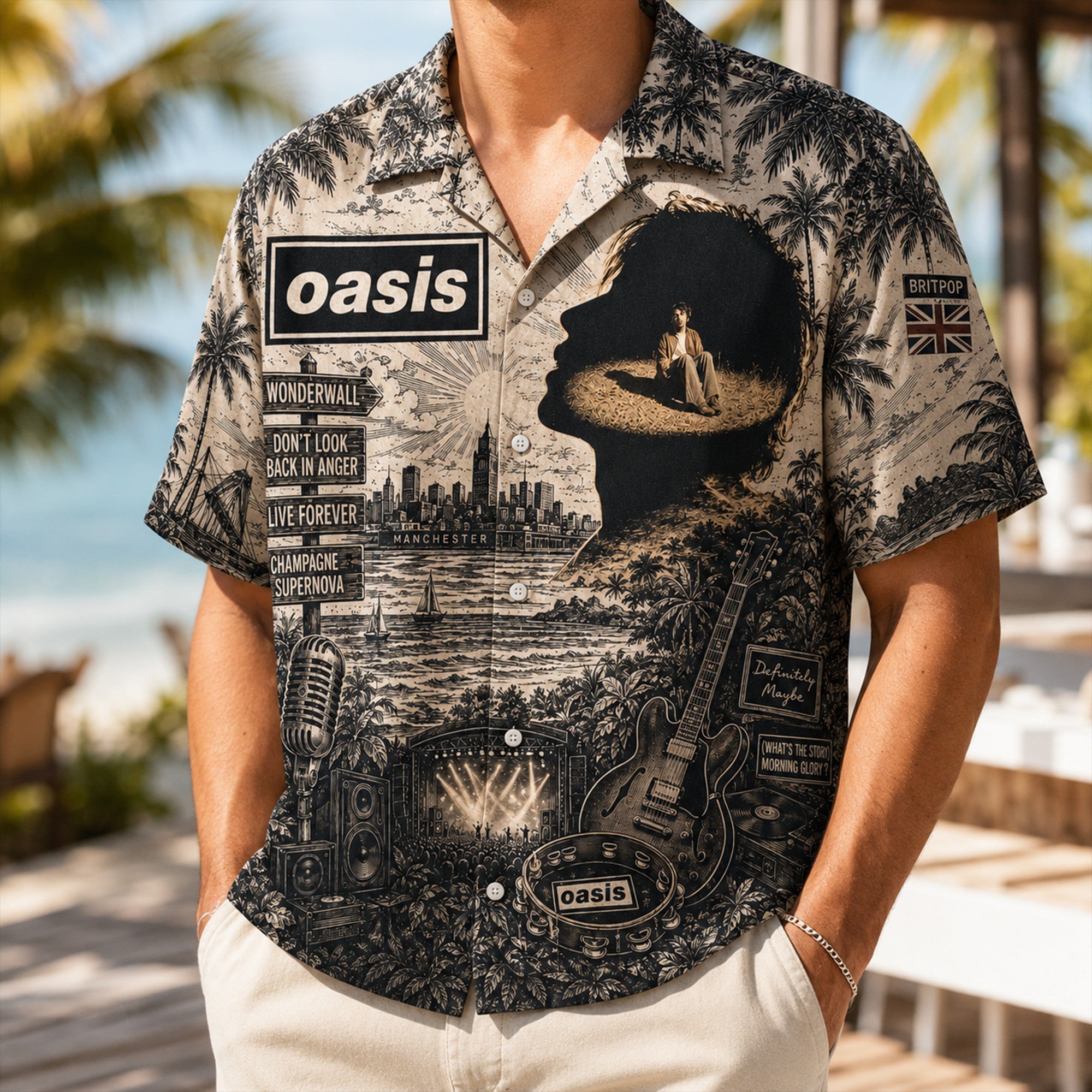 PREMIUM OAS HAWAIIAN SHIRT TTNL