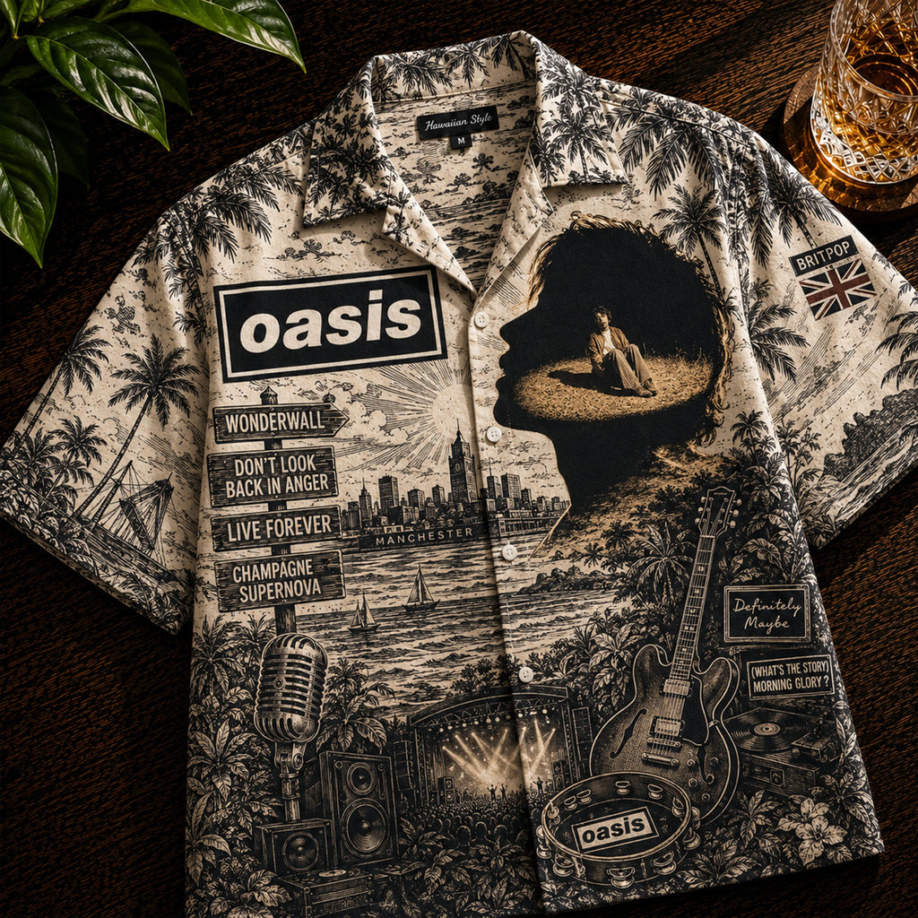 PREMIUM OAS HAWAIIAN SHIRT TTNL