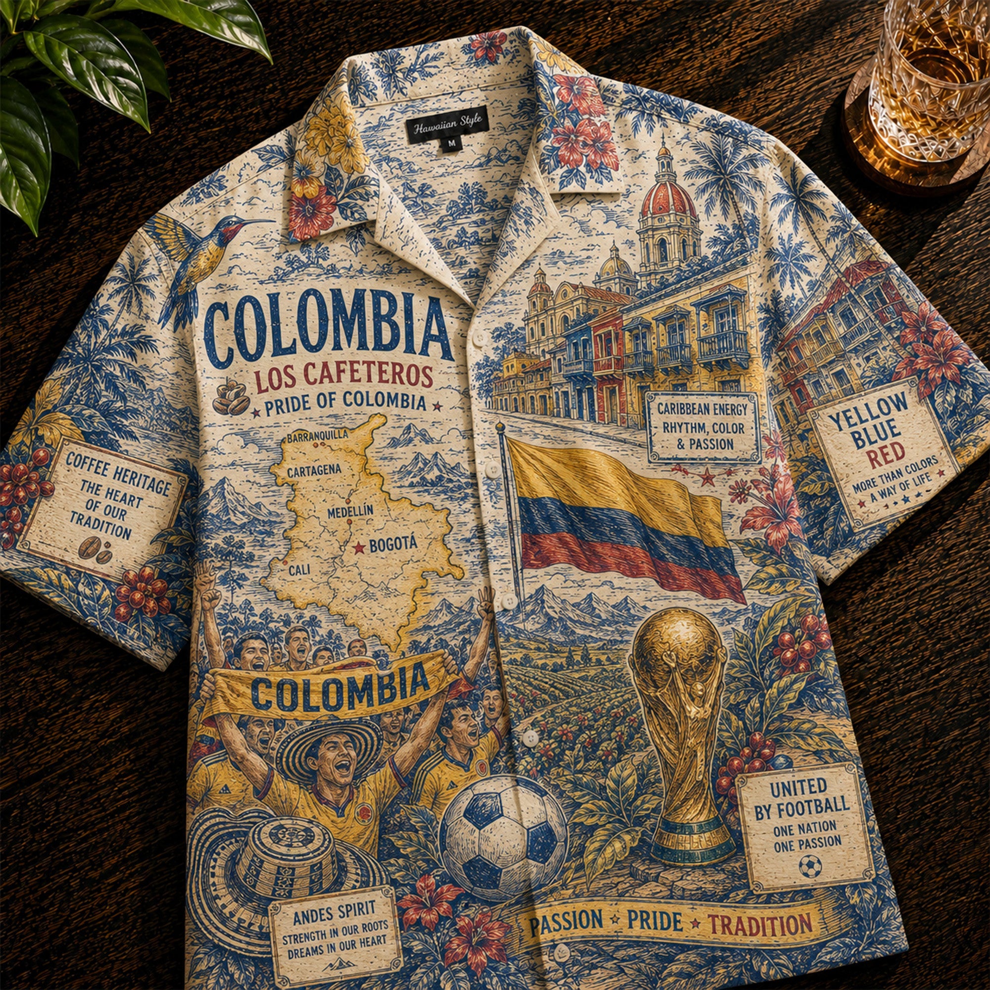 PREMIUM CLOM HAWAIIAN SHIRT HQH