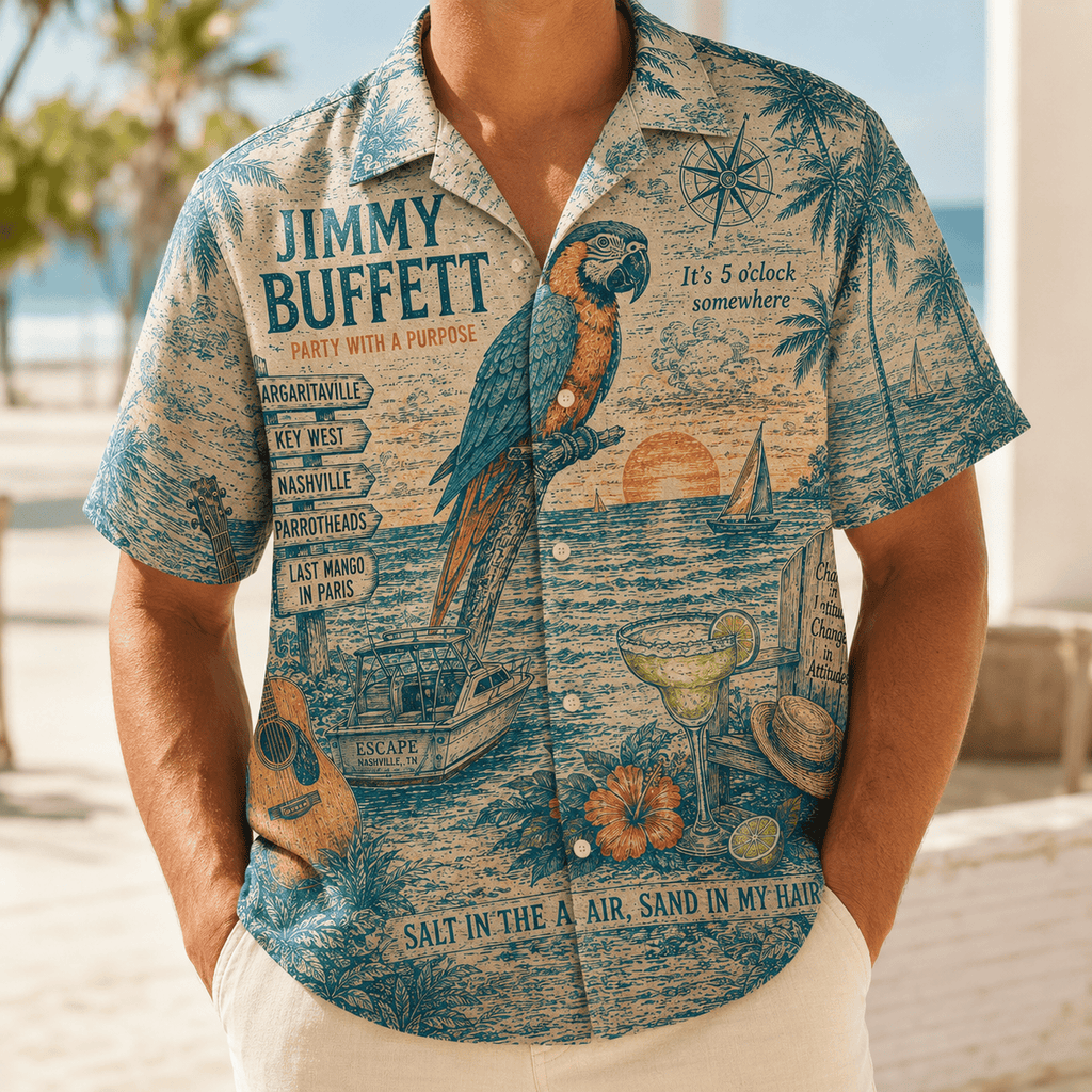 PREMIUM JBT HAWAIIAN SHIRT TTNL