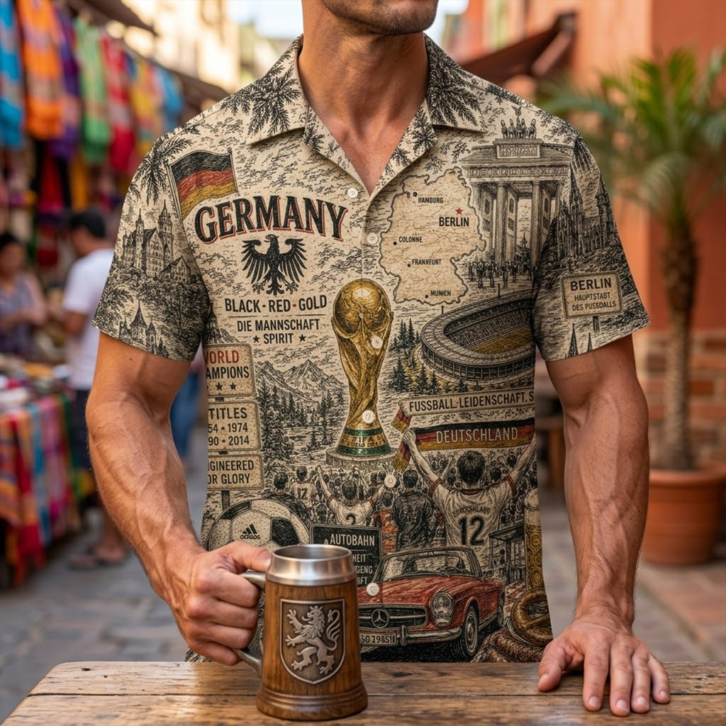 PREMIUM GER HAWAIIAN SHIRT HQH