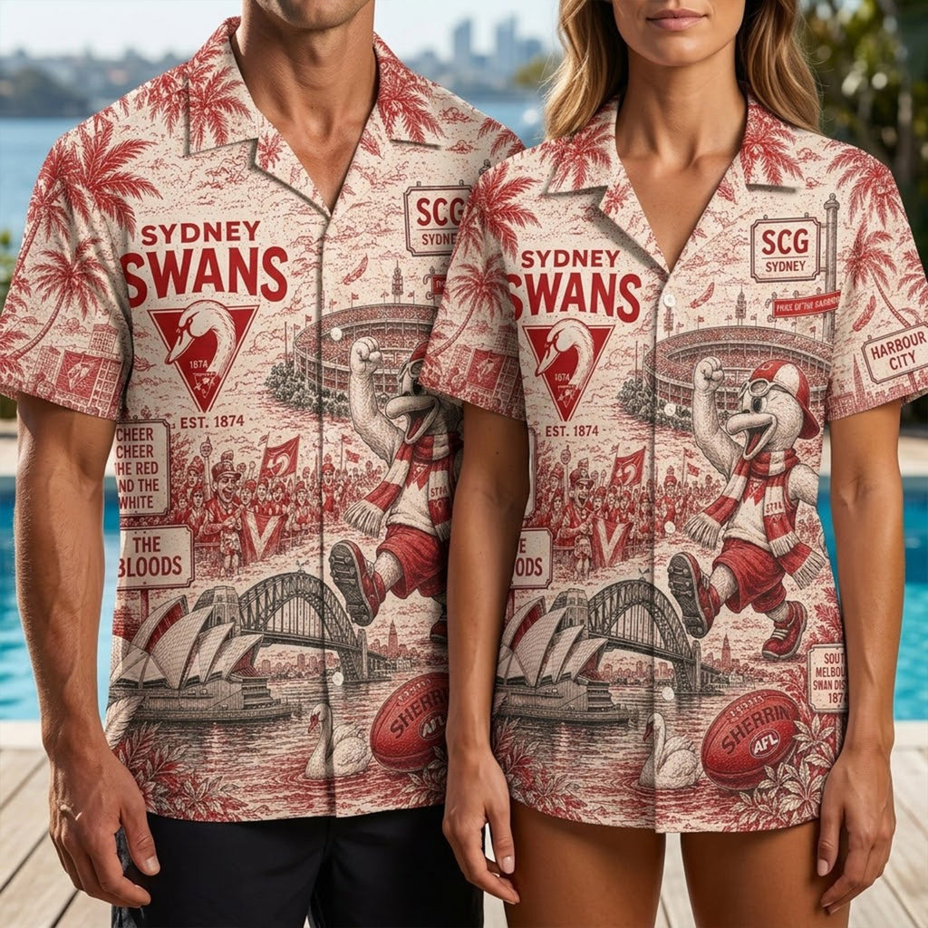PREMIUM SNSW HAWAIIAN SHIRT HQH