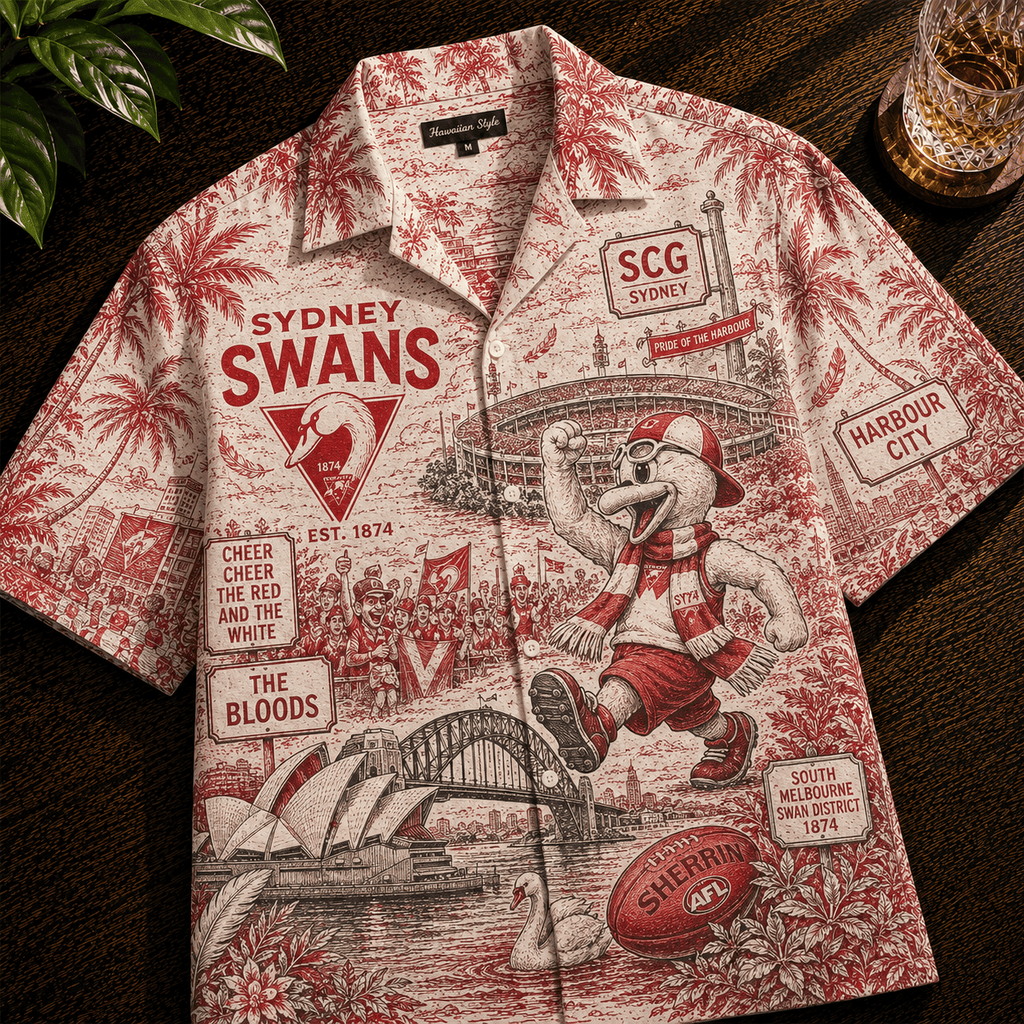 PREMIUM SNSW HAWAIIAN SHIRT HQH