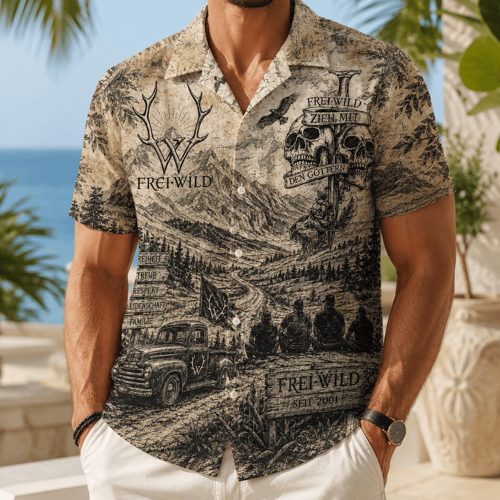 PREMIUM FWD HAWAIIAN SHIRT TTNL