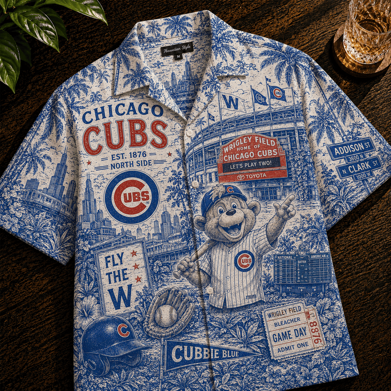 PREMIUM CCC HAWAIIAN SHIRT HQH
