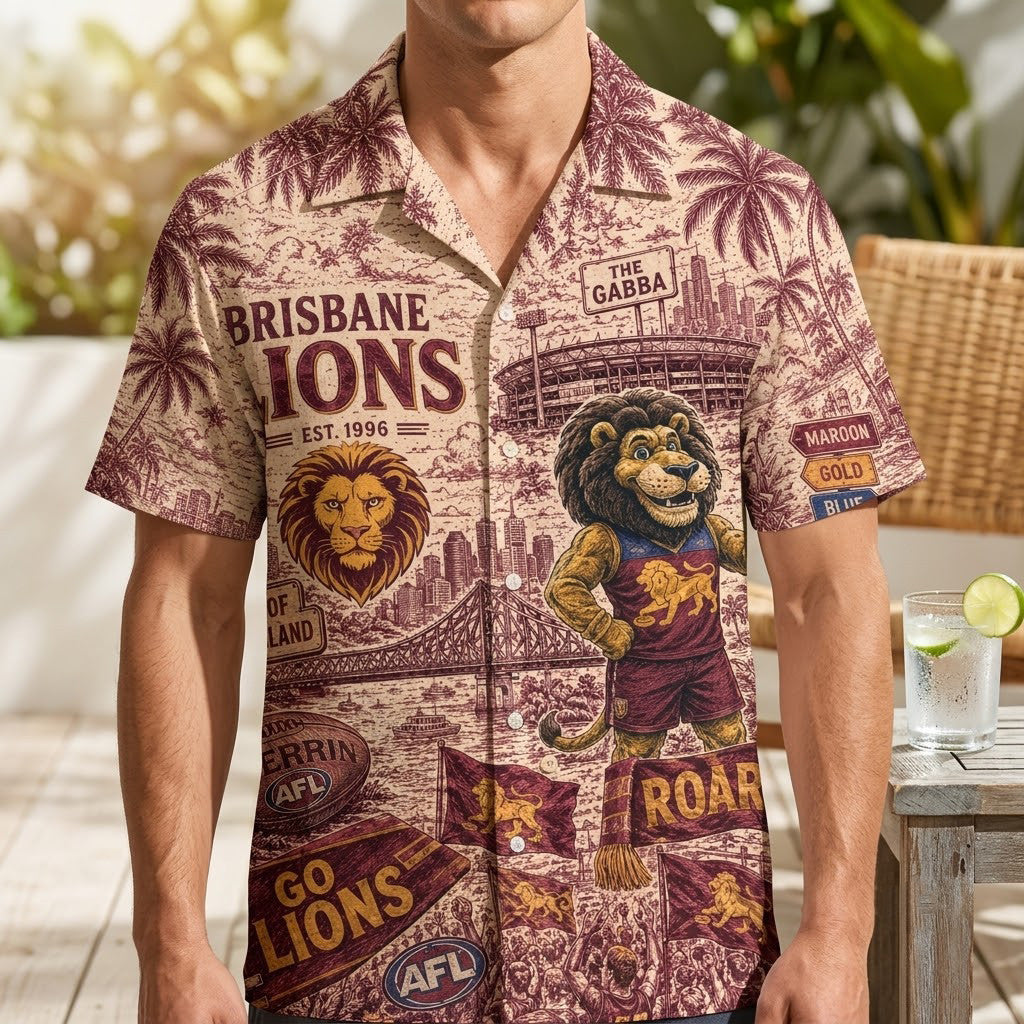 PREMIUM BRBL HAWAIIAN SHIRT HQH
