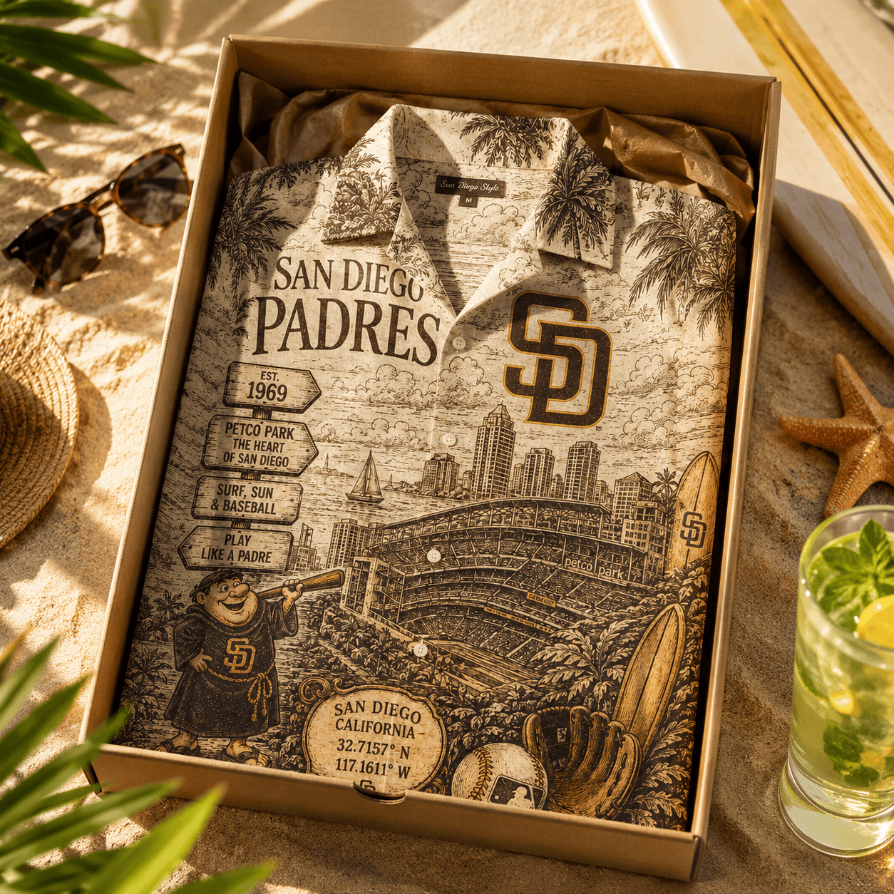 PREMIUM SDP HAWAIIAN SHIRT NPL