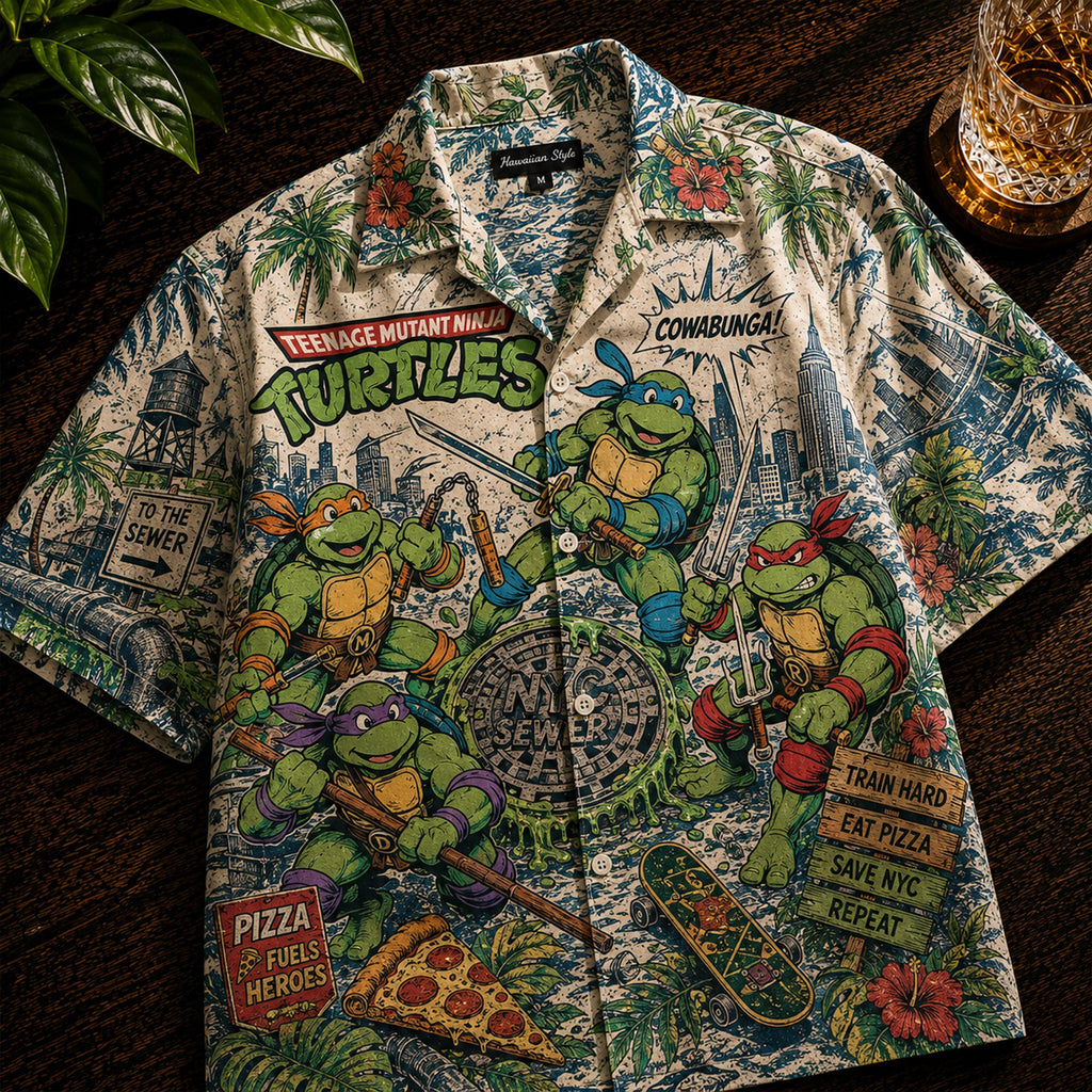 PREMIUM NJT HAWAIIAN SHIRT TTNL