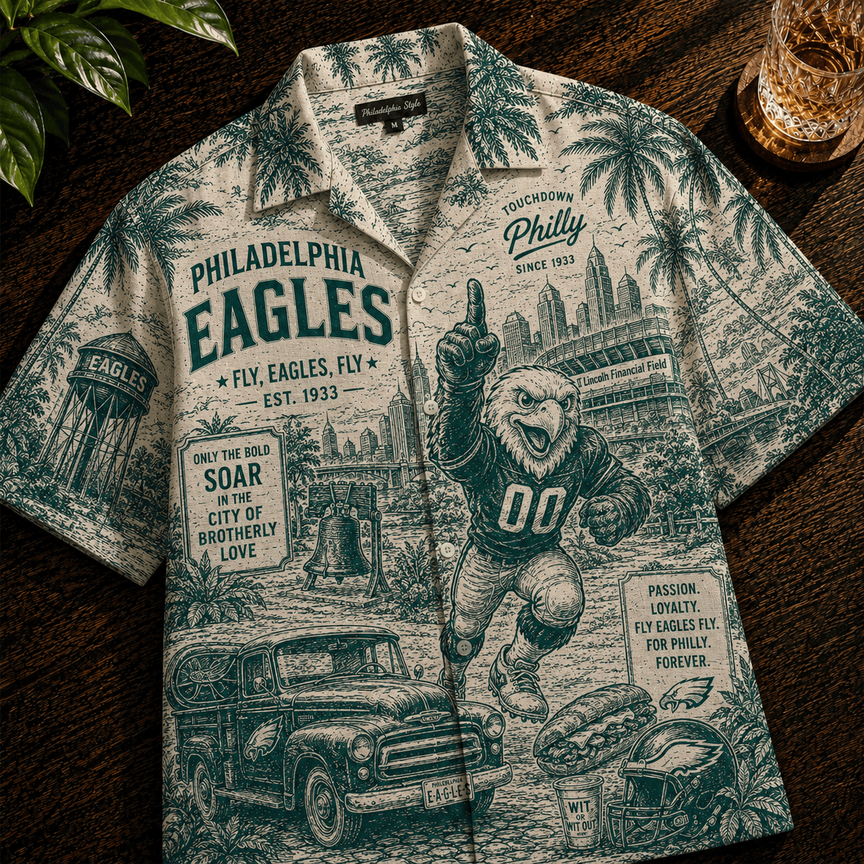 PREMIUM PLDE HAWAIIAN SHIRT HQH