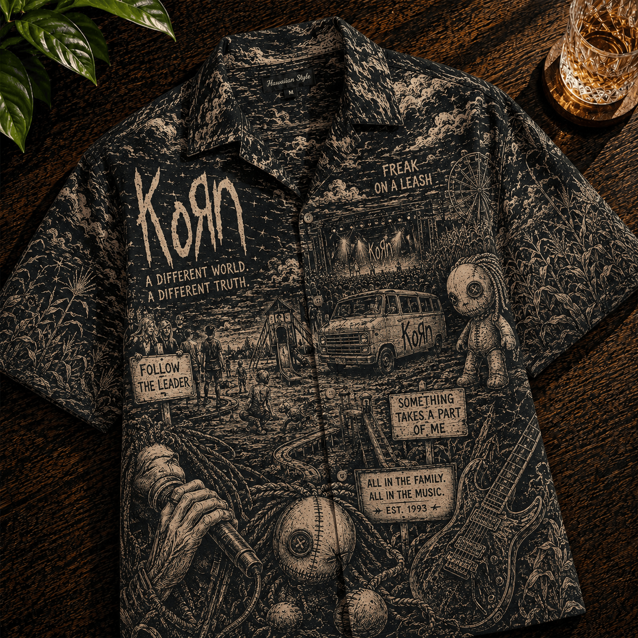 PREMIUM KRN HAWAIIAN SHIRT HQH
