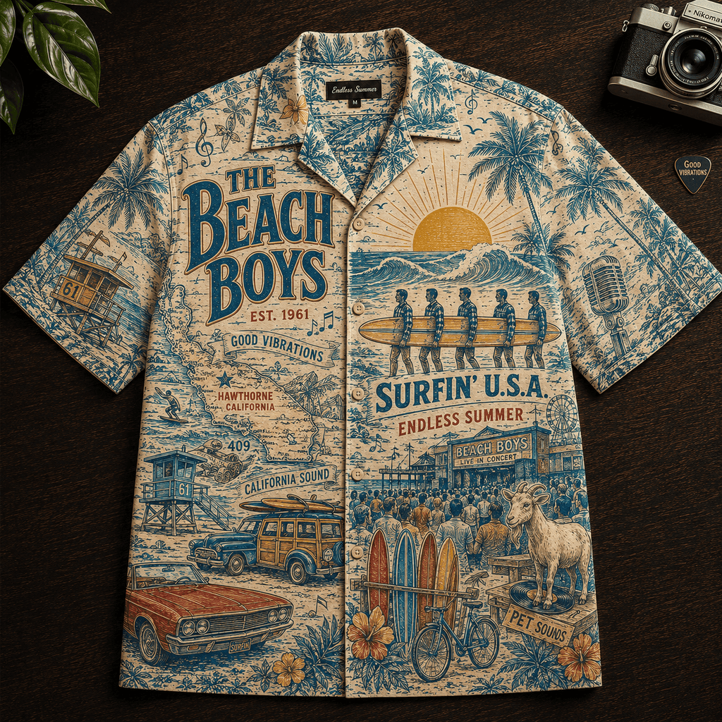 PREMIUM TBT HAWAIIAN SHIRT NPL