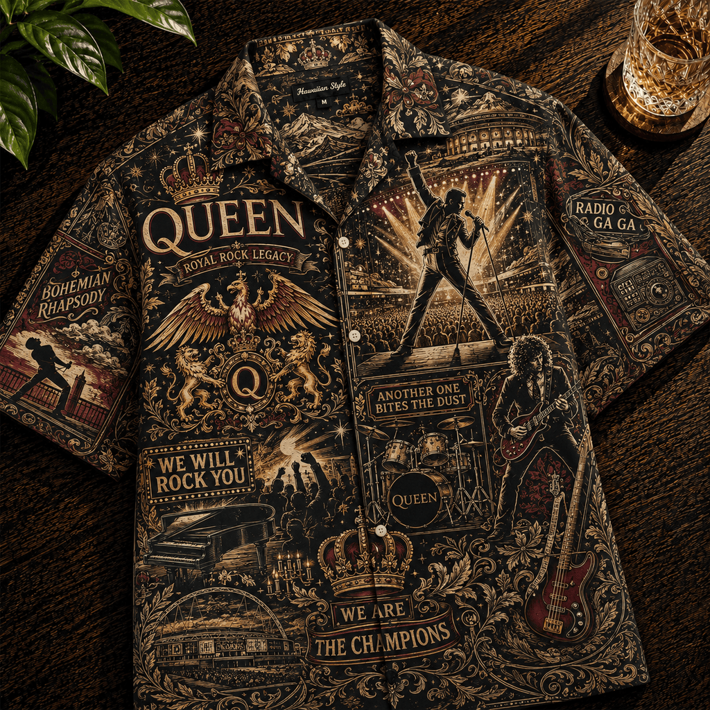 PREMIUM QSC HAWAIIAN SHIRT HQH