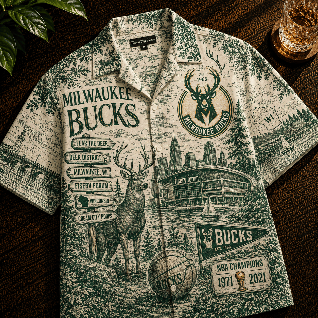 PREMIUM MLKBB HAWAIIAN SHIRT TTNL