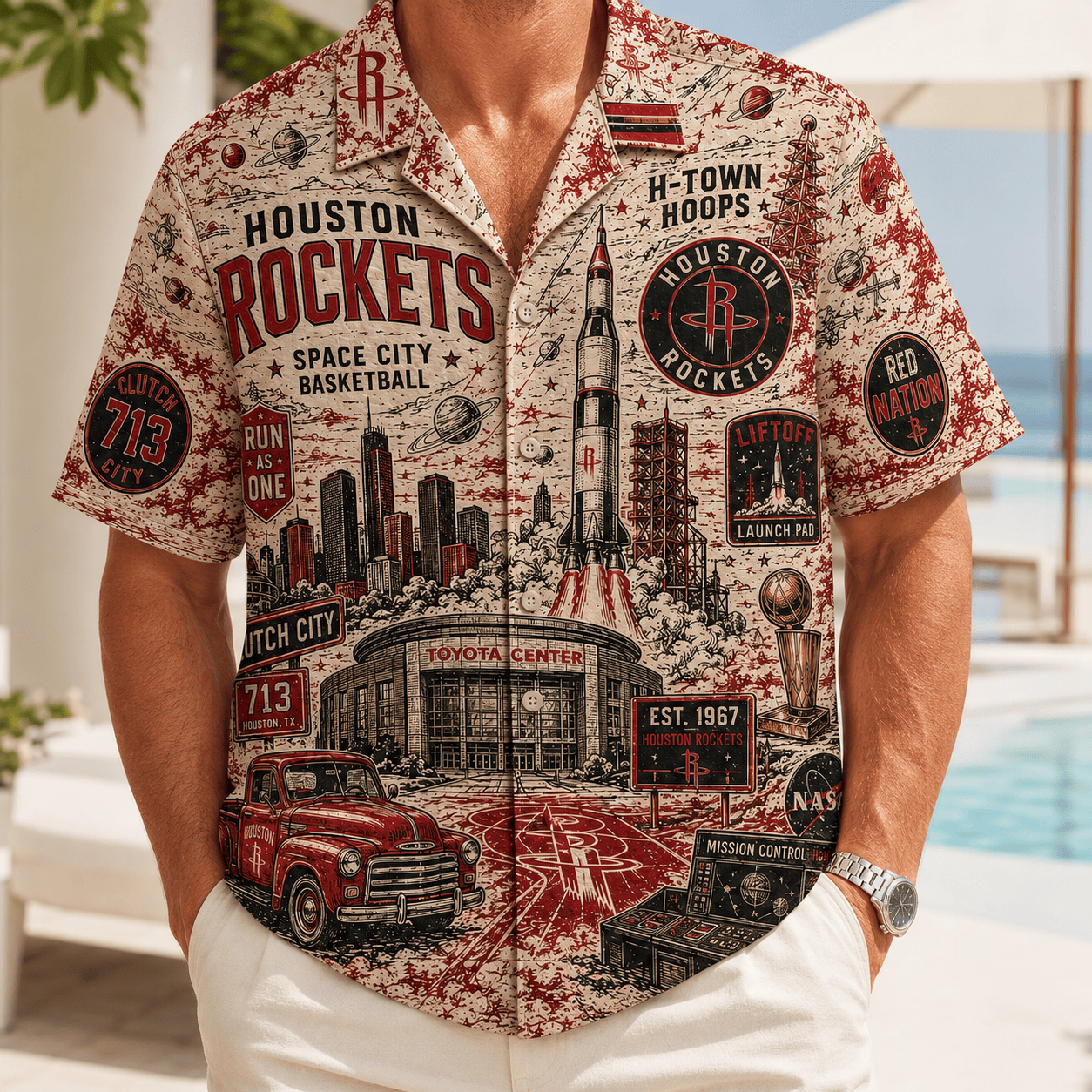 PREMIUM HTRK HAWAIIAN SHIRT TTNL