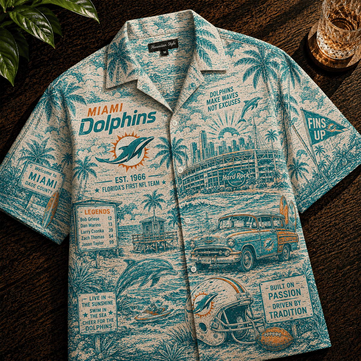 PREMIUM MDP HAWAIIAN SHIRT HQH