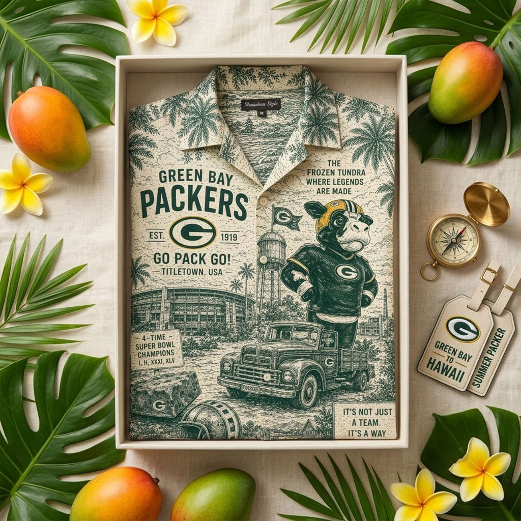 PREMIUM GBP HAWAIIAN SHIRT HQH