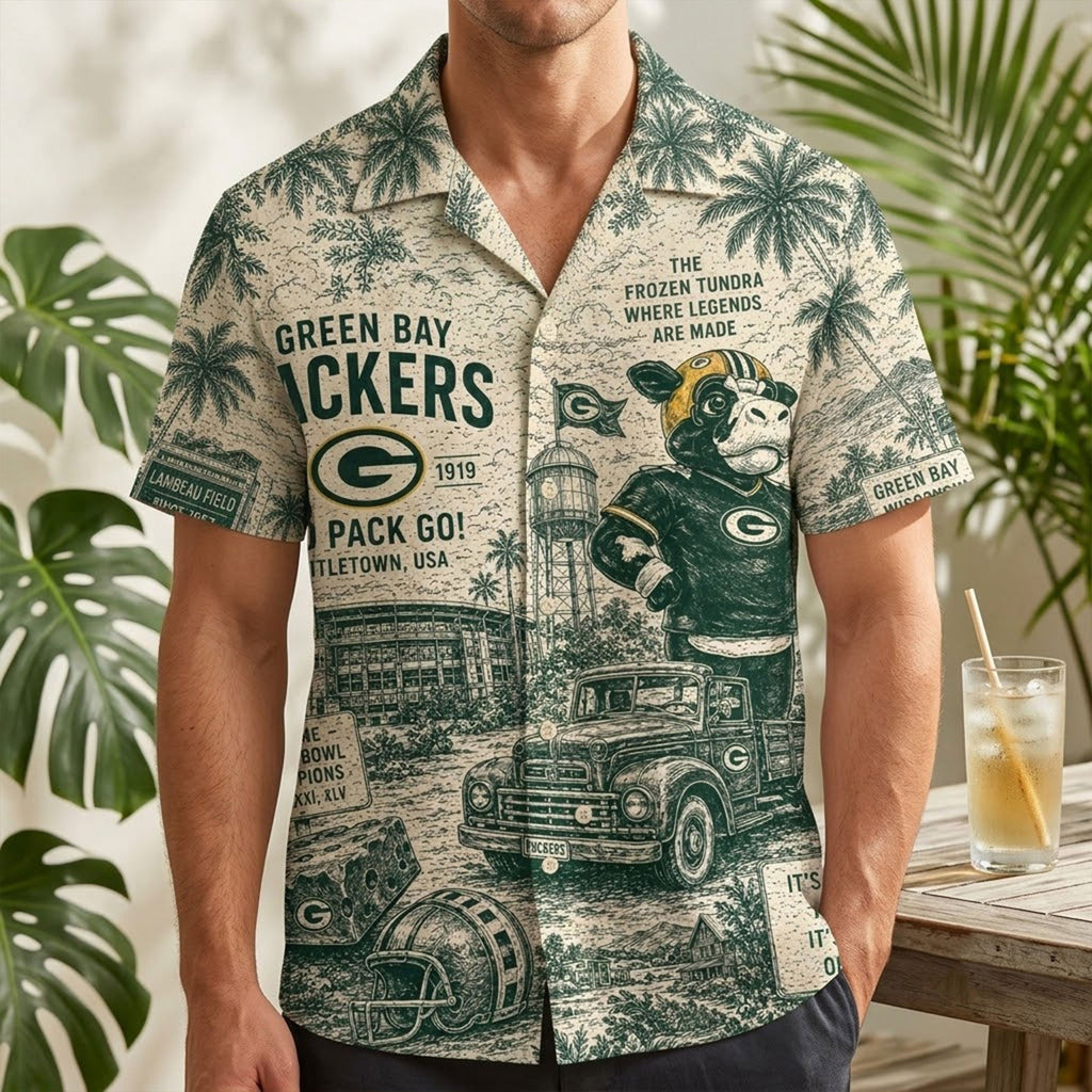 PREMIUM GBP HAWAIIAN SHIRT HQH