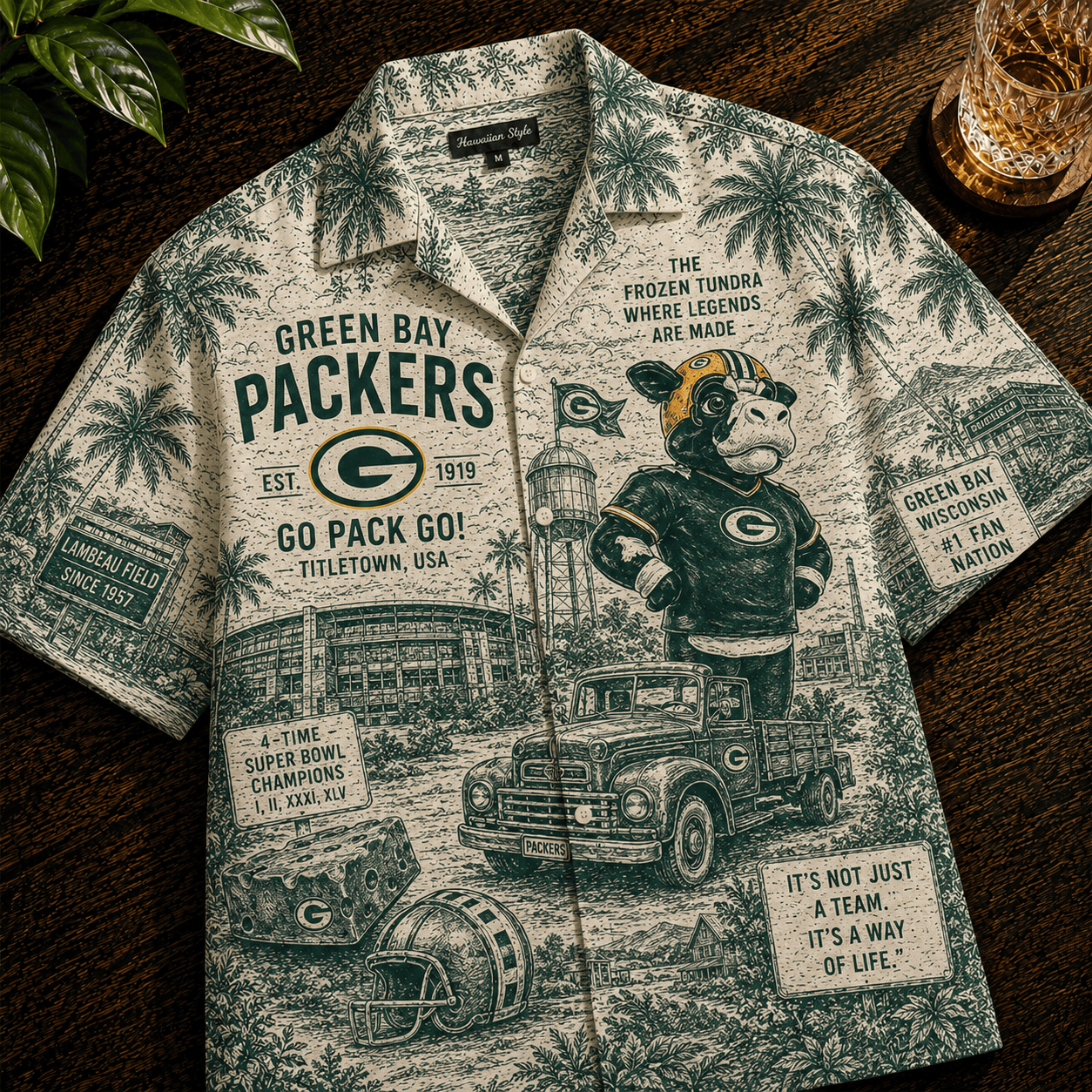 PREMIUM GBP HAWAIIAN SHIRT HQH