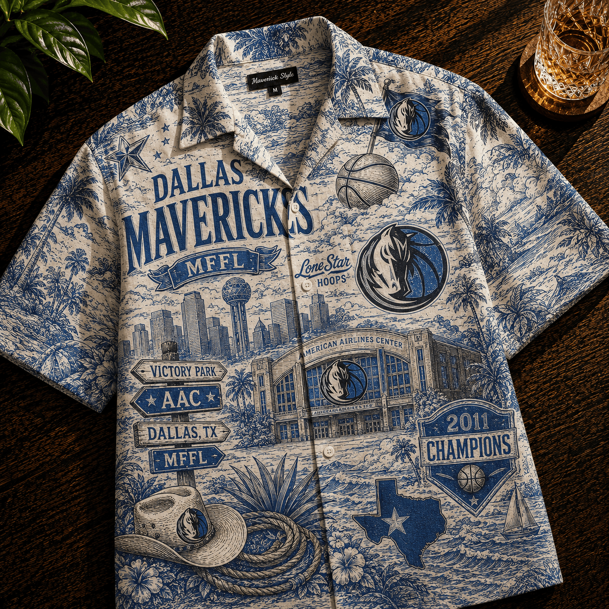 PREMIUM DLMV HAWAIIAN SHIRT TTNL