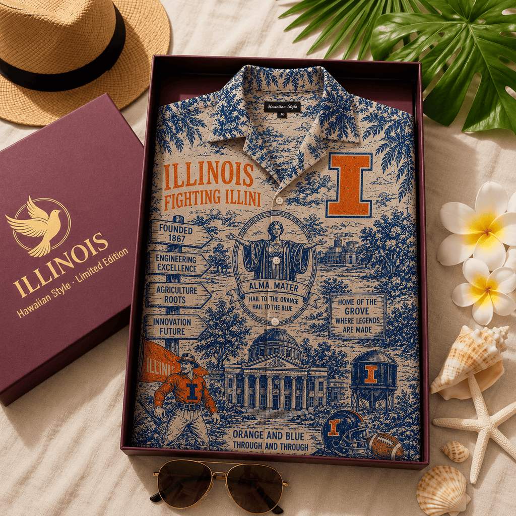 PREMIUM IFI HAWAIIAN SHIRT TTNL