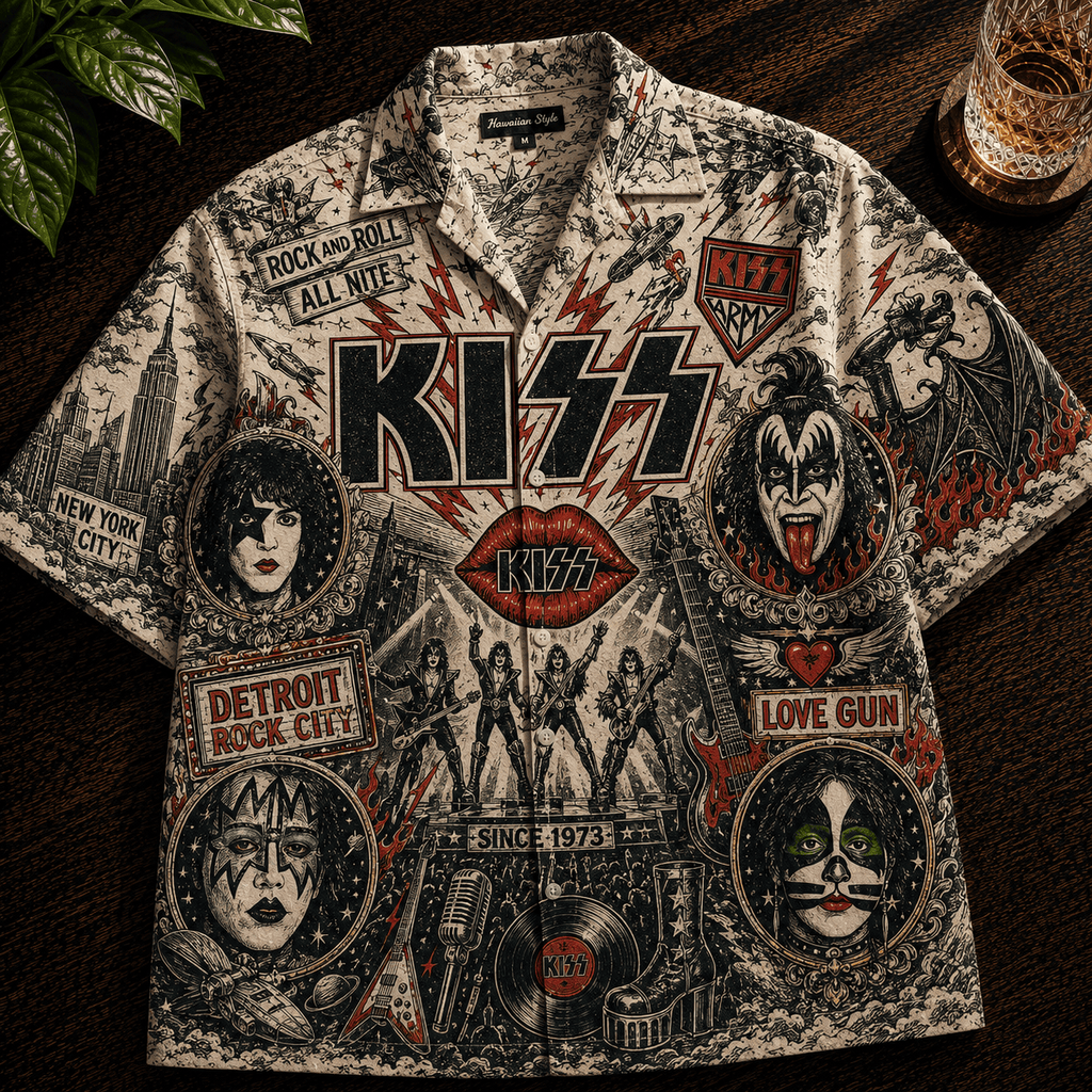 PREMIUM KSS HAWAIIAN SHIRT TTNL