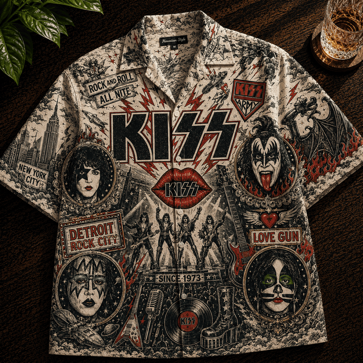 PREMIUM KSS HAWAIIAN SHIRT TTNL