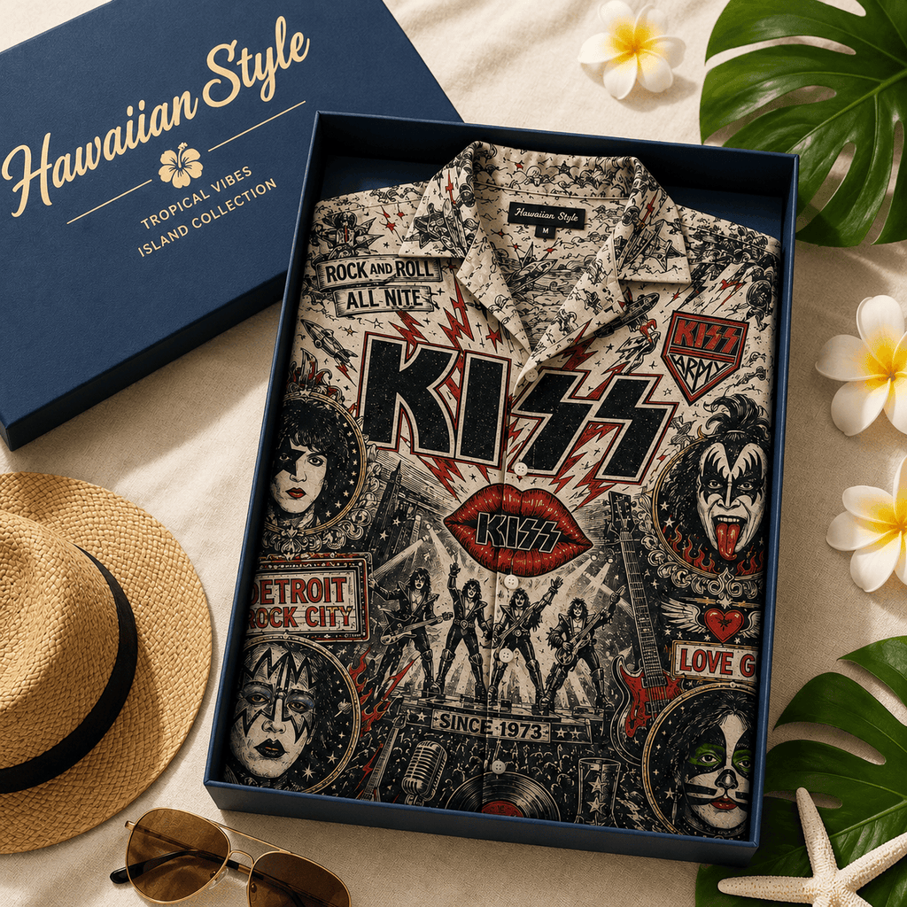 PREMIUM KSS HAWAIIAN SHIRT TTNL