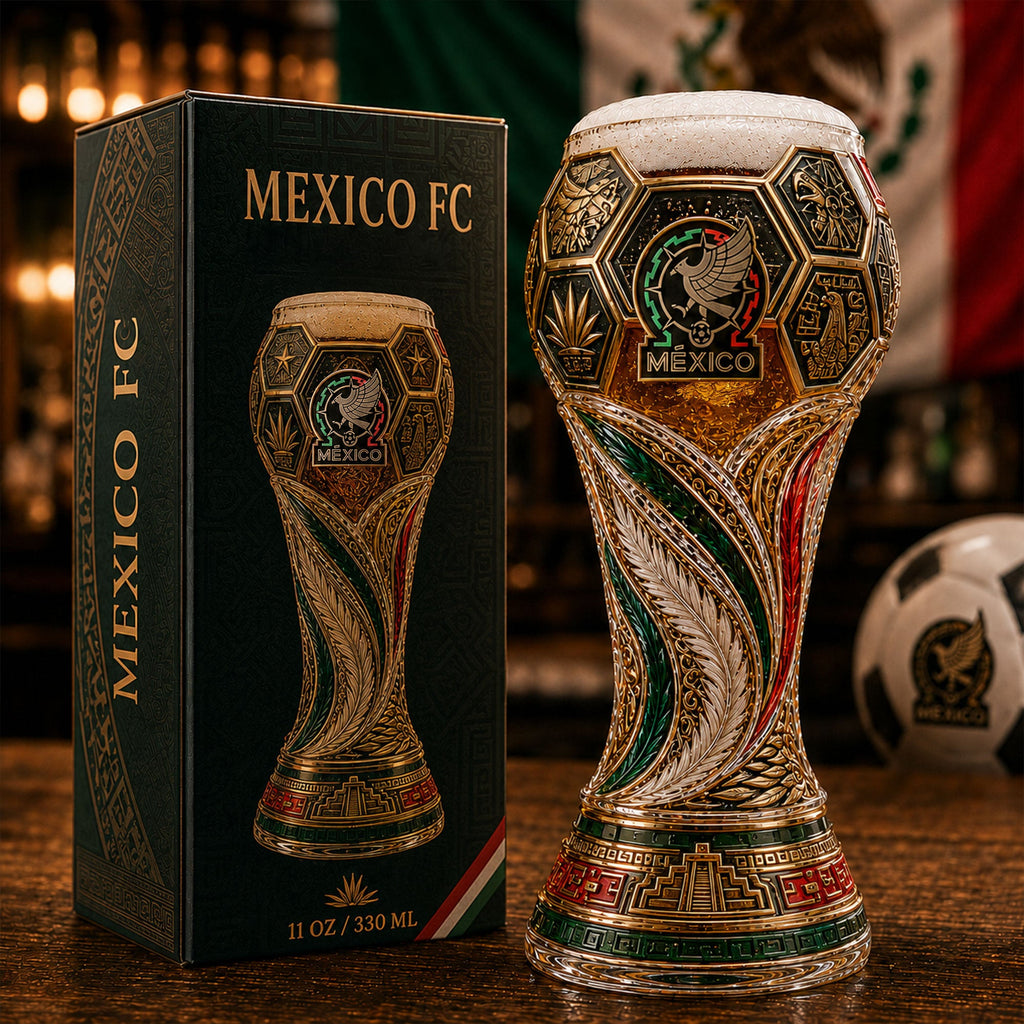Premium MXC Soccer Trophy Beer Glass TNSM