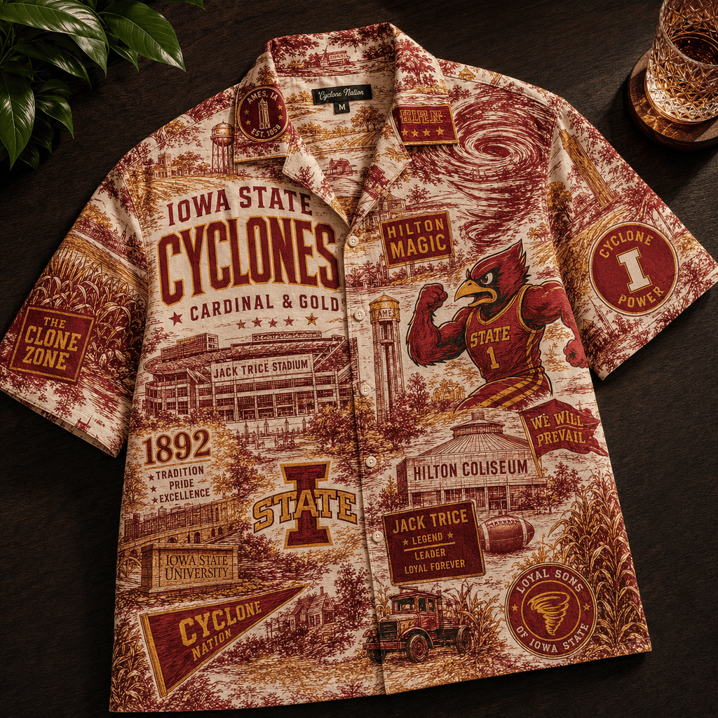 PREMIUM ISC HAWAIIAN SHIRT TTNL