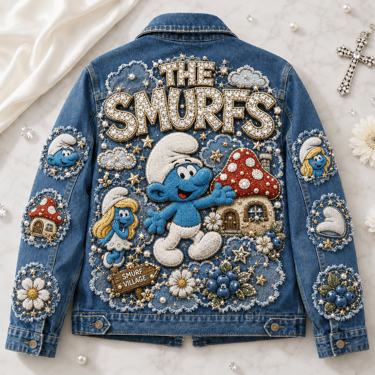 Premium TMS Denim Jacket TTNL