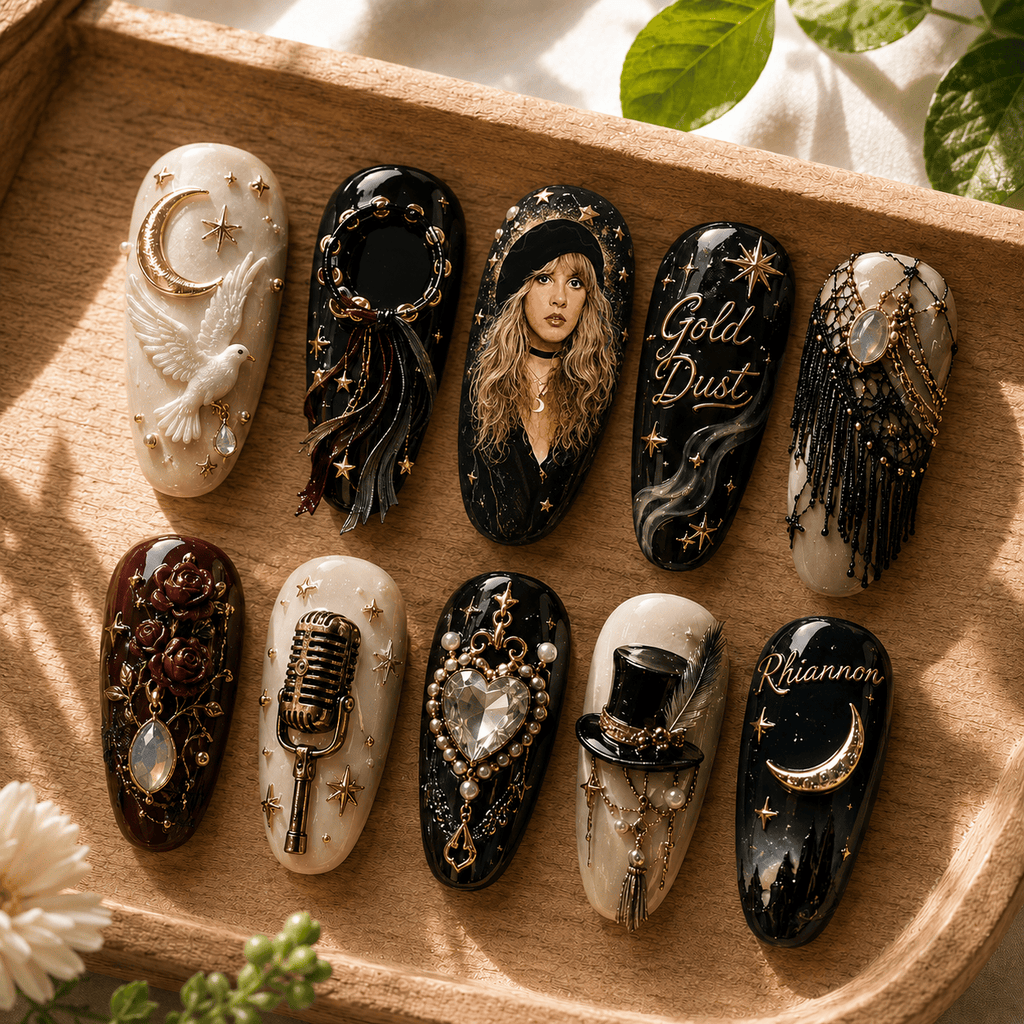 Handmade STNK Press On Nails TNSM
