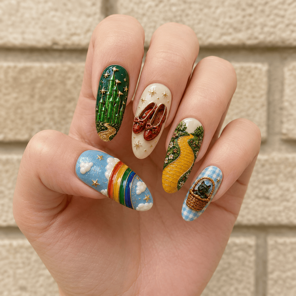Handmade TWOZ Press On Nails TNSM
