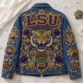 Premium LSU Denim Jacket PDL