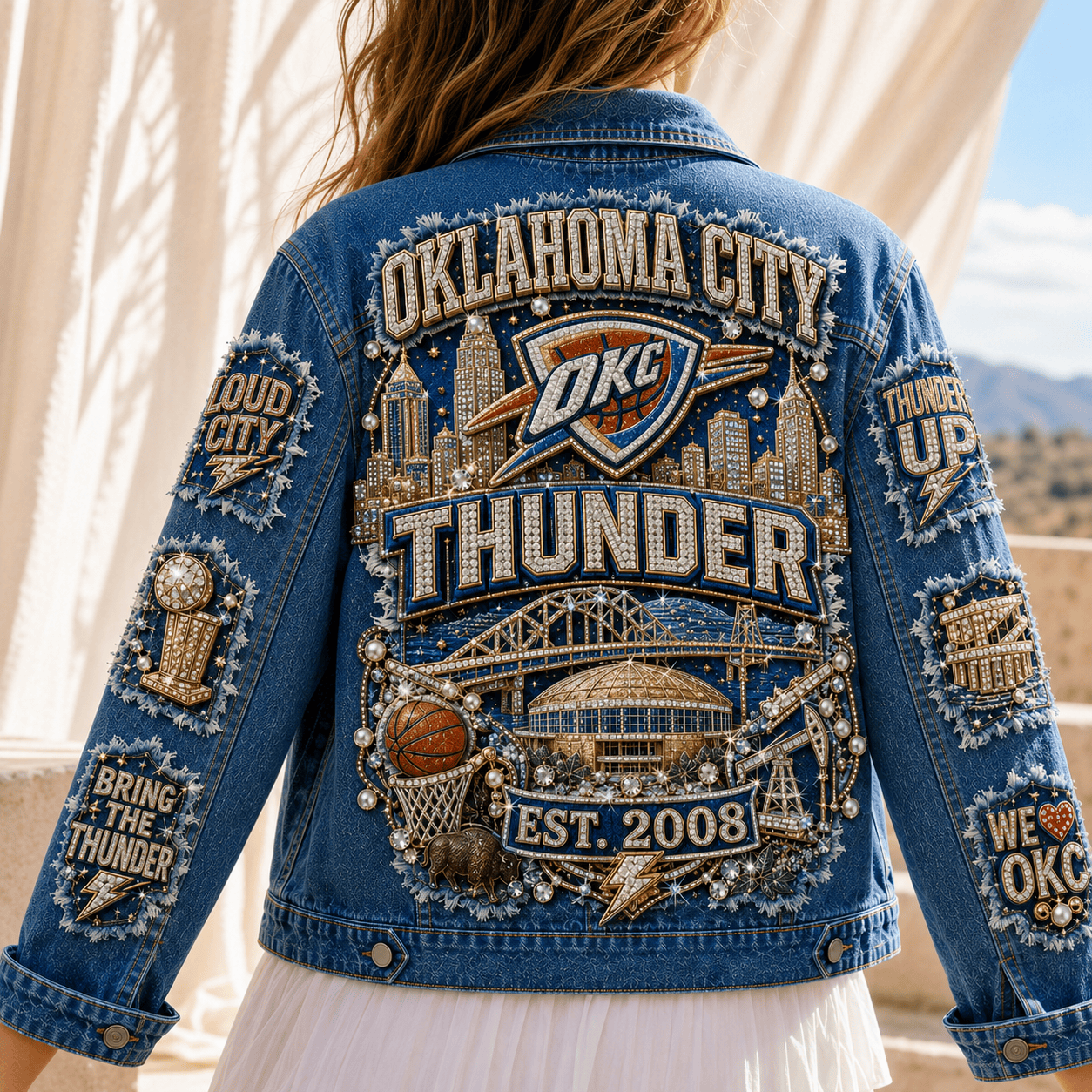 Premium OCT Denim Jacket TTNL