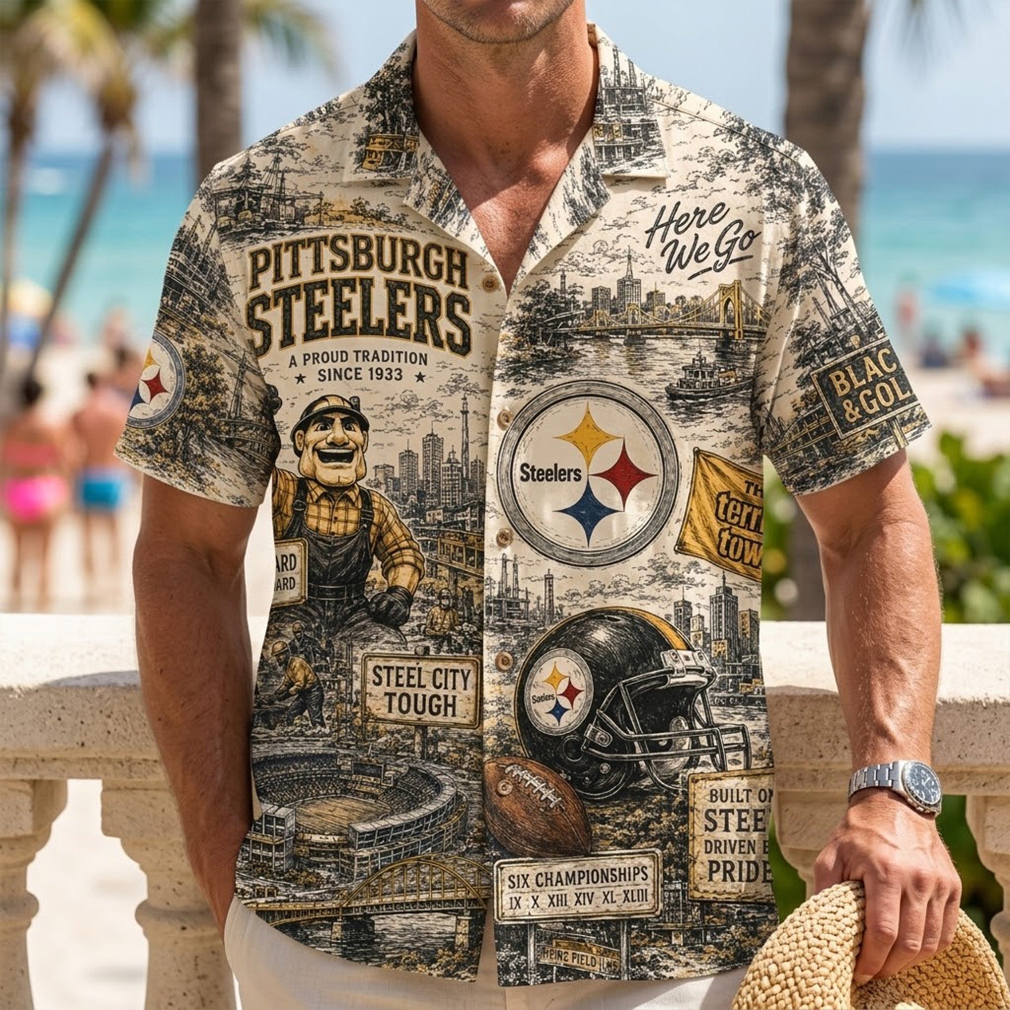 PREMIUM PBS HAWAIIAN SHIRT HQH