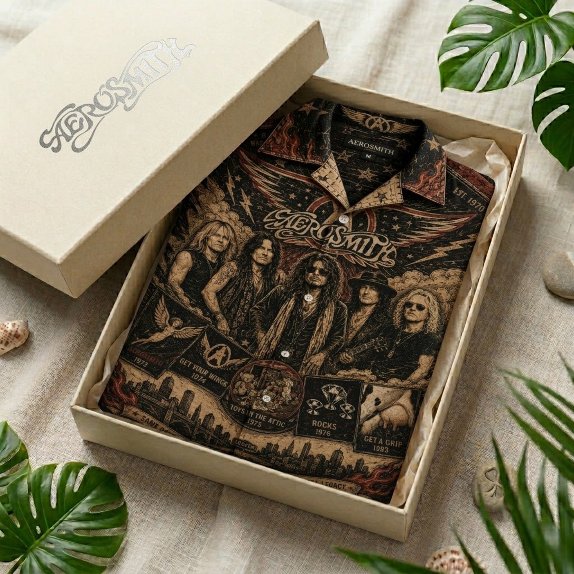 PREMIUM AER HAWAIIAN SHIRT HQH