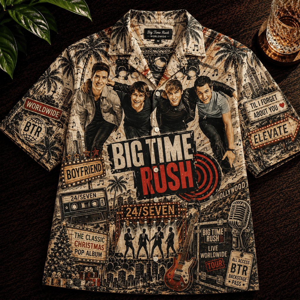 PREMIUM BTRH HAWAIIAN SHIRT HQH