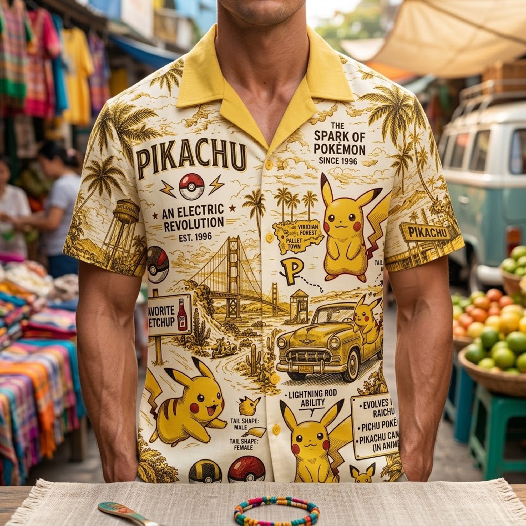 PREMIUM PKC HAWAIIAN SHIRT HQH