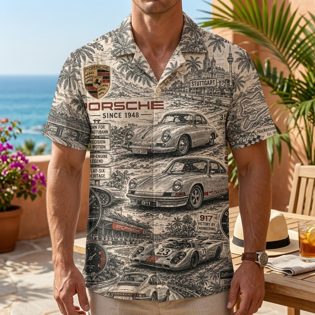 PREMIUM POCE HAWAIIAN SHIRT HQH