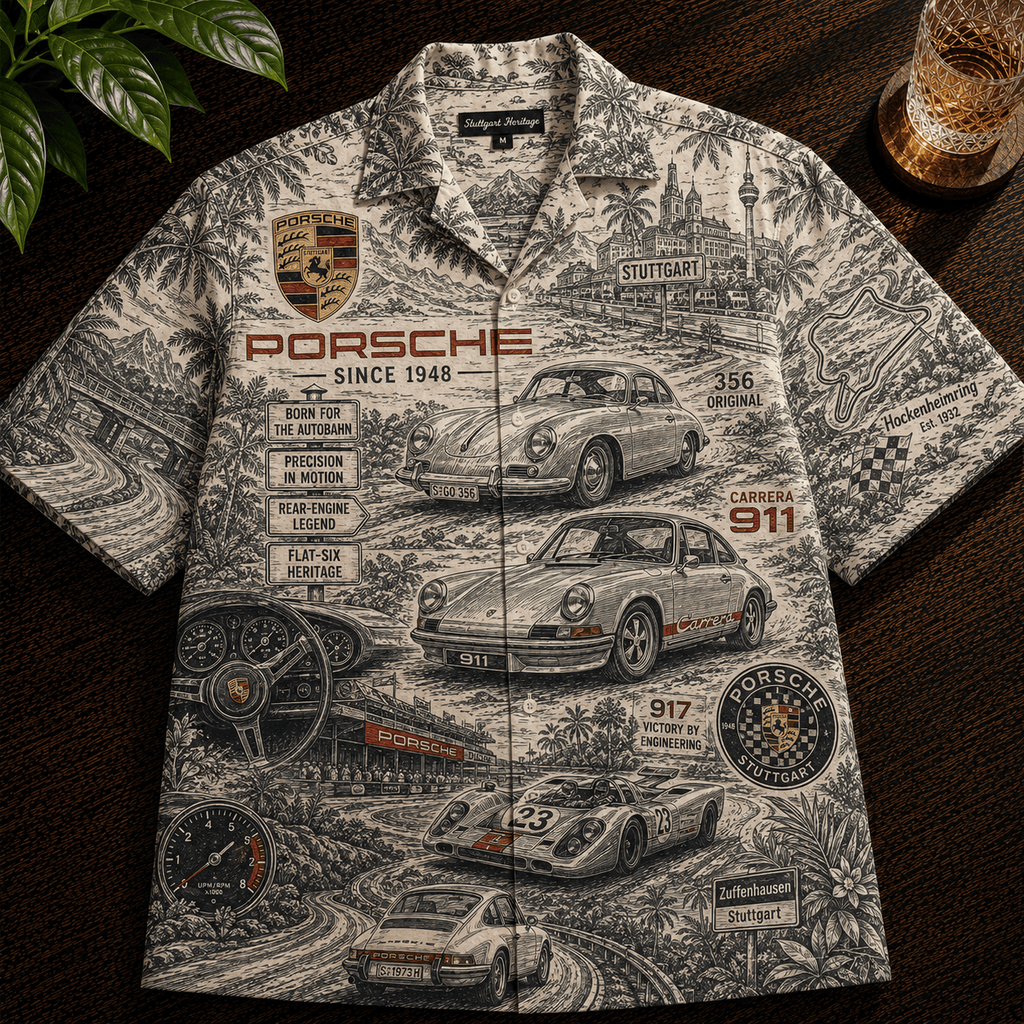 PREMIUM POCE HAWAIIAN SHIRT HQH