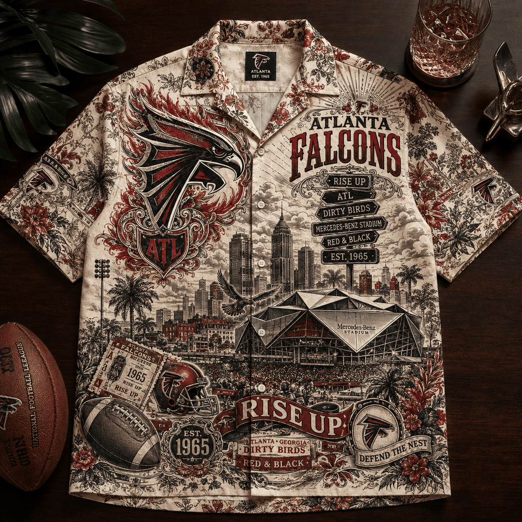 PREMIUM ATF HAWAIIAN SHIRT NTNA