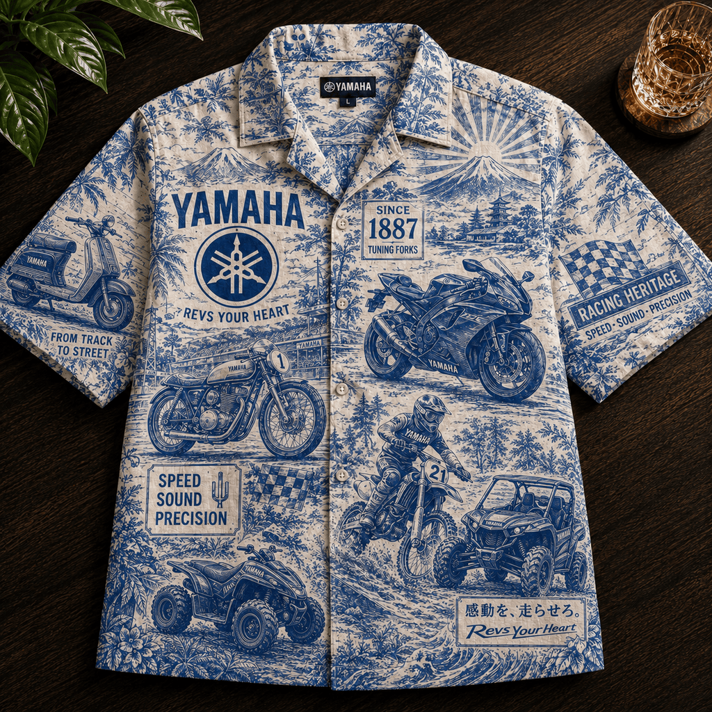 PREMIUM YMH HAWAIIAN SHIRT HQH