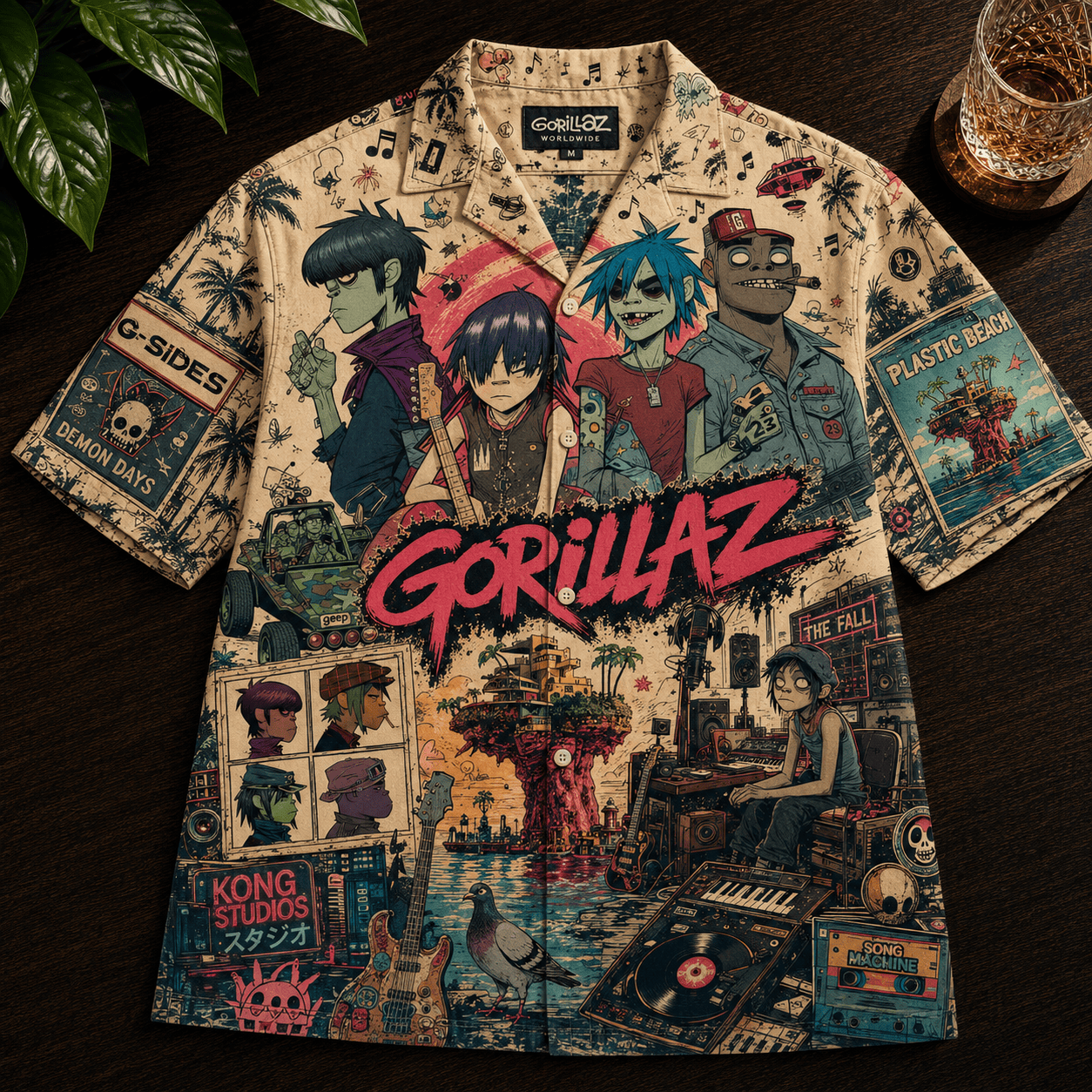 PREMIUM GRL HAWAIIAN SHIRT HQH