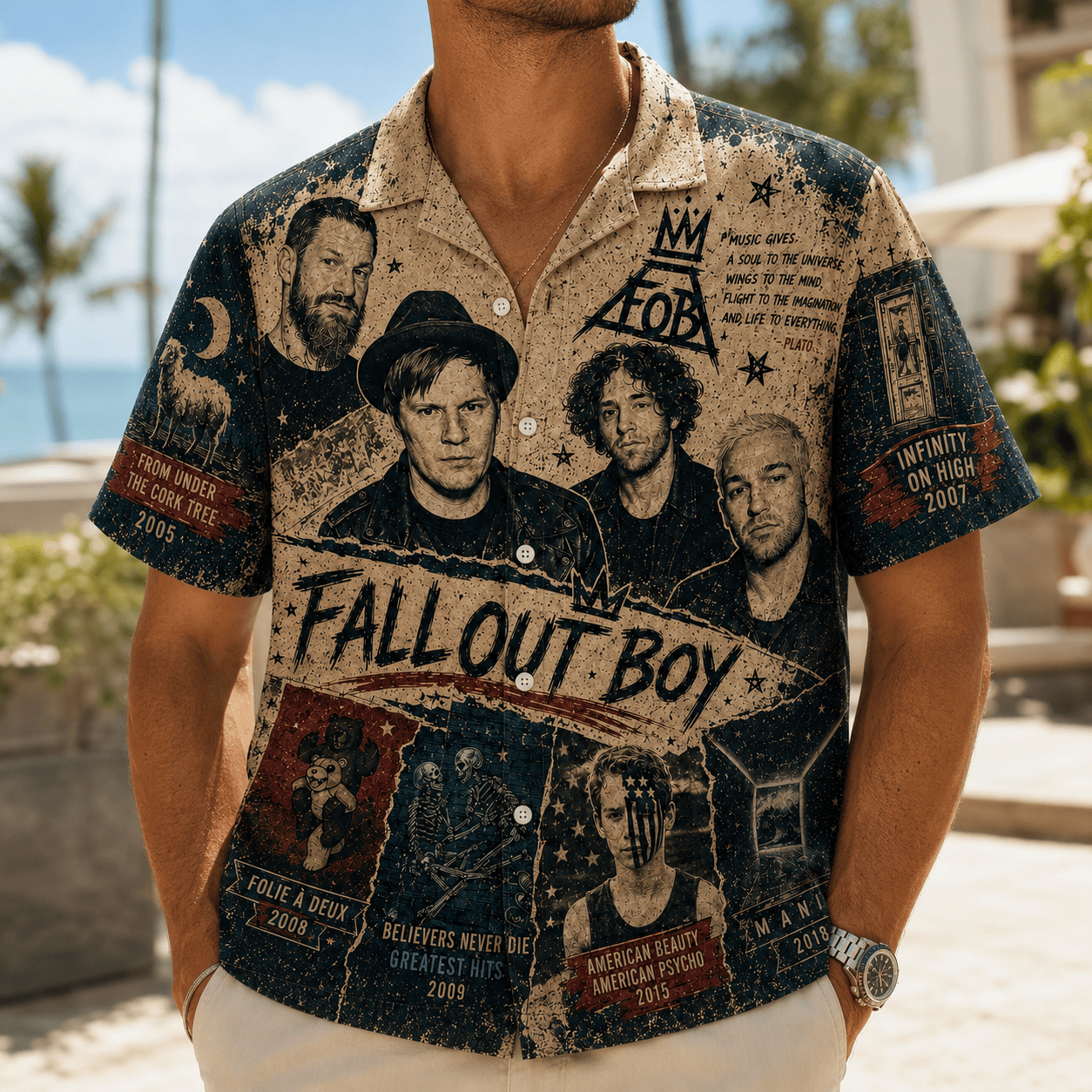 PREMIUM FOB HAWAIIAN SHIRT HQH