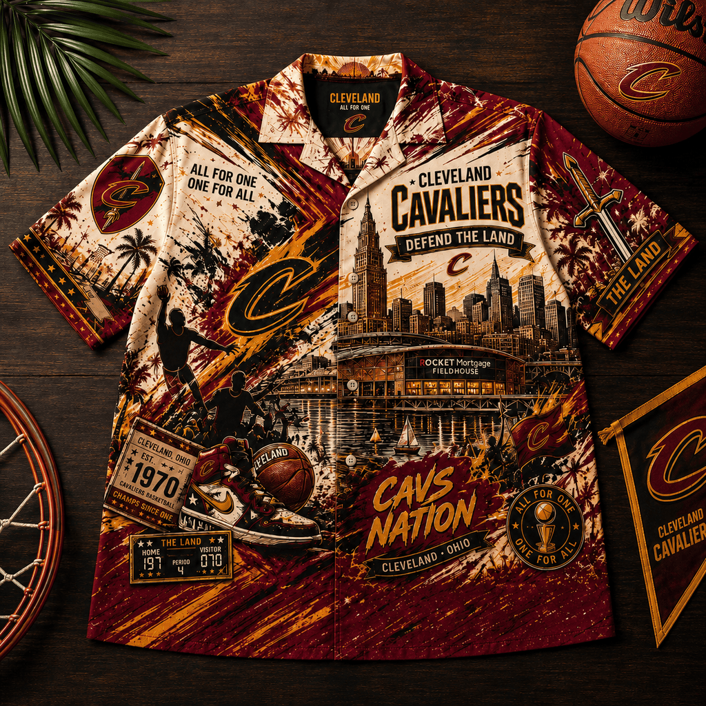 PREMIUM CVLR HAWAIIAN SHIRT NTNA