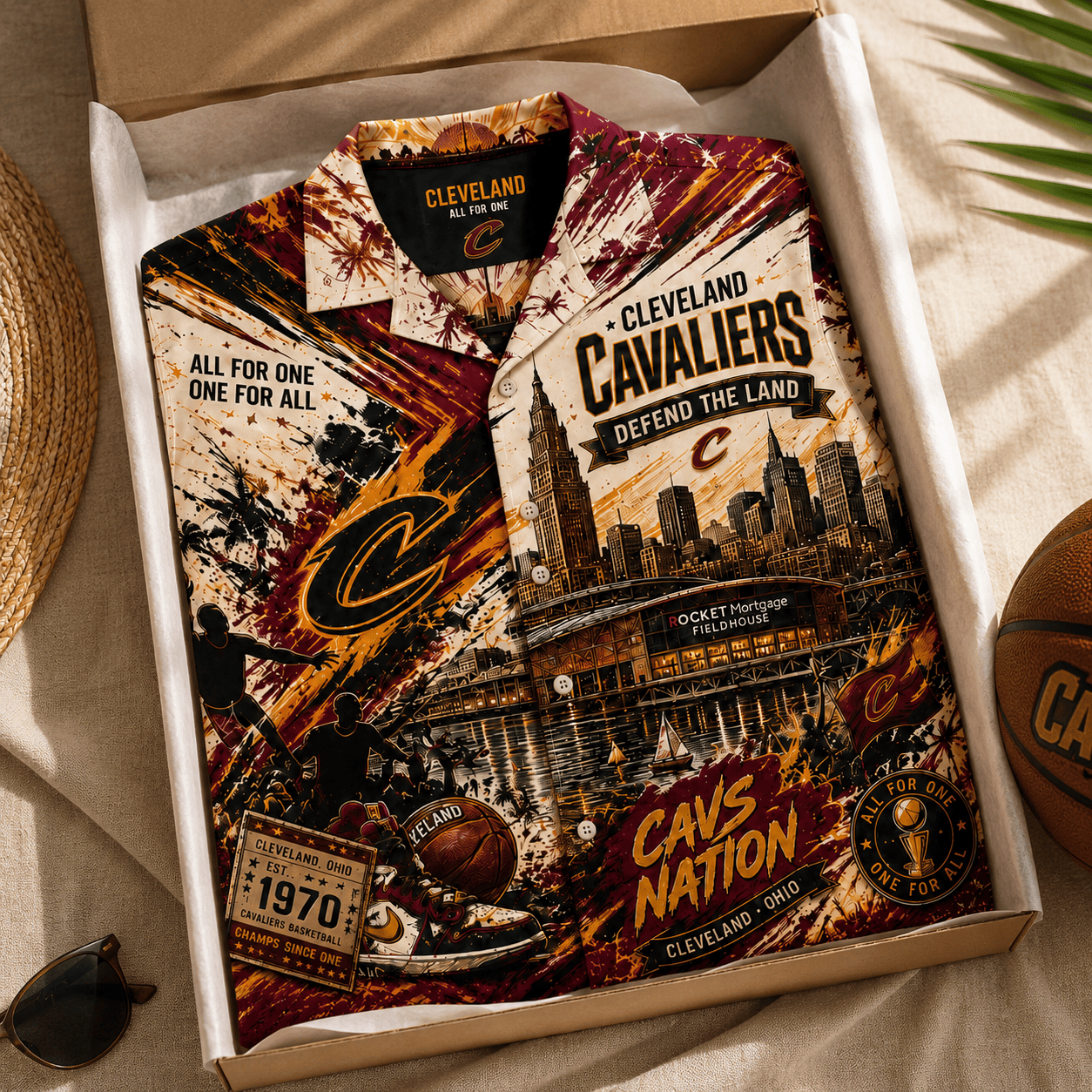 PREMIUM CVLR HAWAIIAN SHIRT NTNA