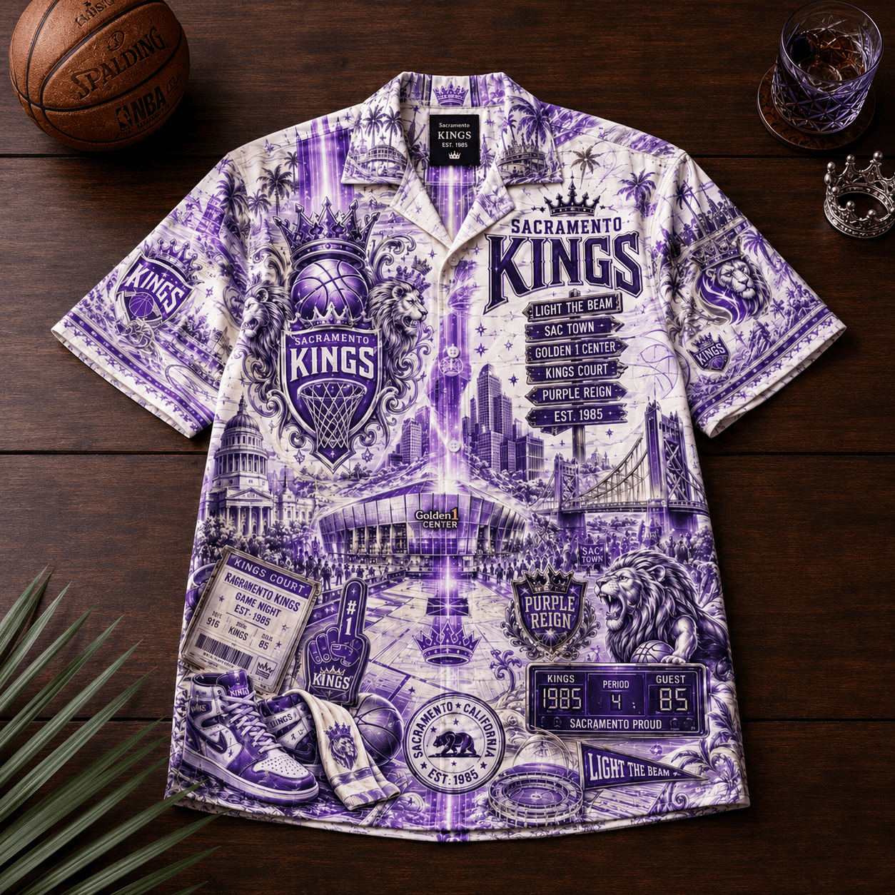 PREMIUM SCRK HAWAIIAN SHIRT NTNA