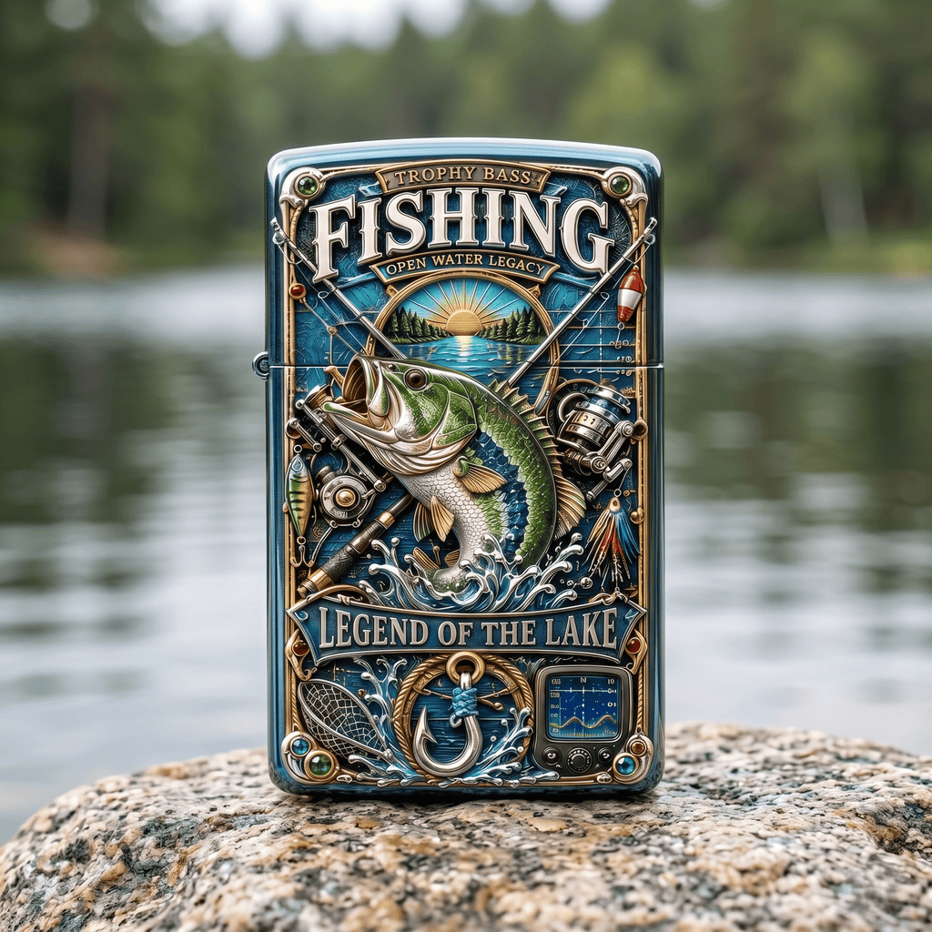 Premium FISH Zippo Lighter HTTT